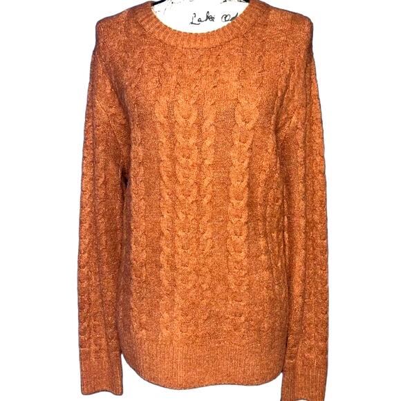 Andree by Unit orange oversized sweater large - Picture 1 of 5